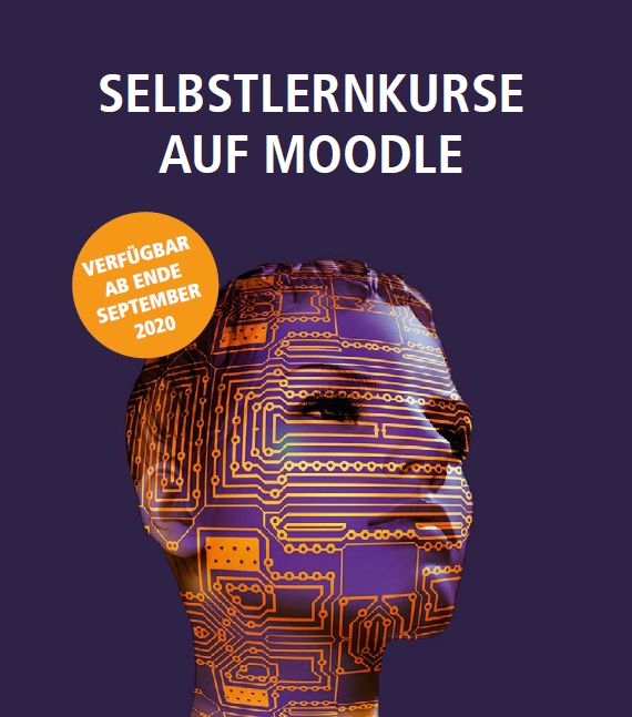 Flyer zu den Selbstlernkursen "Mediendidaktik" und "Digitale Werkzeuge"