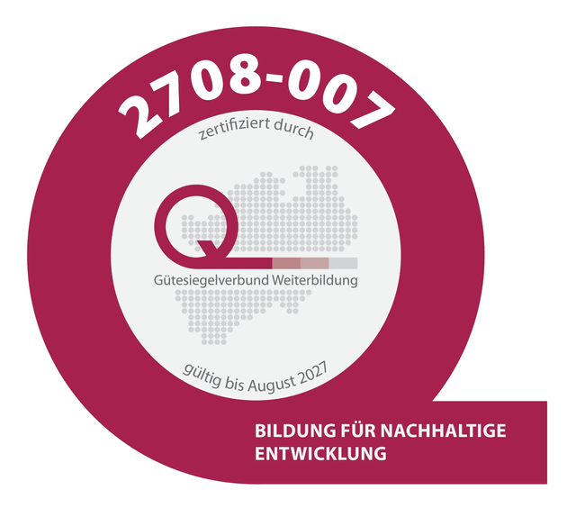 Zertifizierungsurkunde Gütesiegelverbund